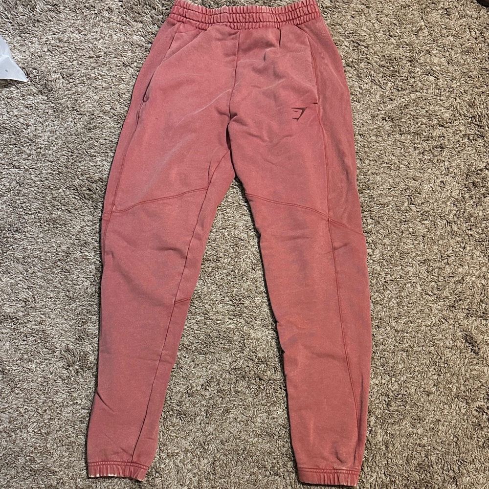 Gymshark Rose Pink Jogger Sweatpants